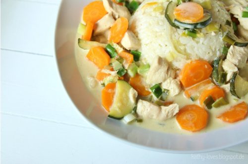 Kokos Gemüse Curry Asiatisch - by Kathy Loves