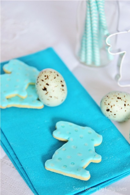 Vanille Kekse Blaue Ostern und Tiffany Verpackung DIY - Oster Special by Kathy Loves