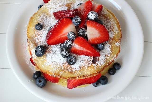 Pancakes mit Beeren - by Kathy Loves