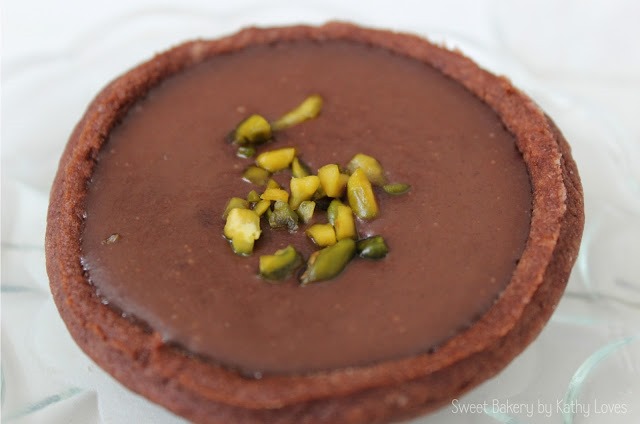 Schokoladen Tartelettes mit Orangen Ganache - by Kathy Loves