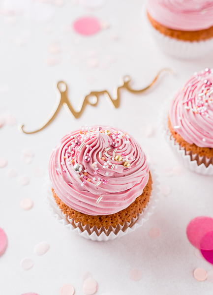 Ruby Chocolate Cupcakes